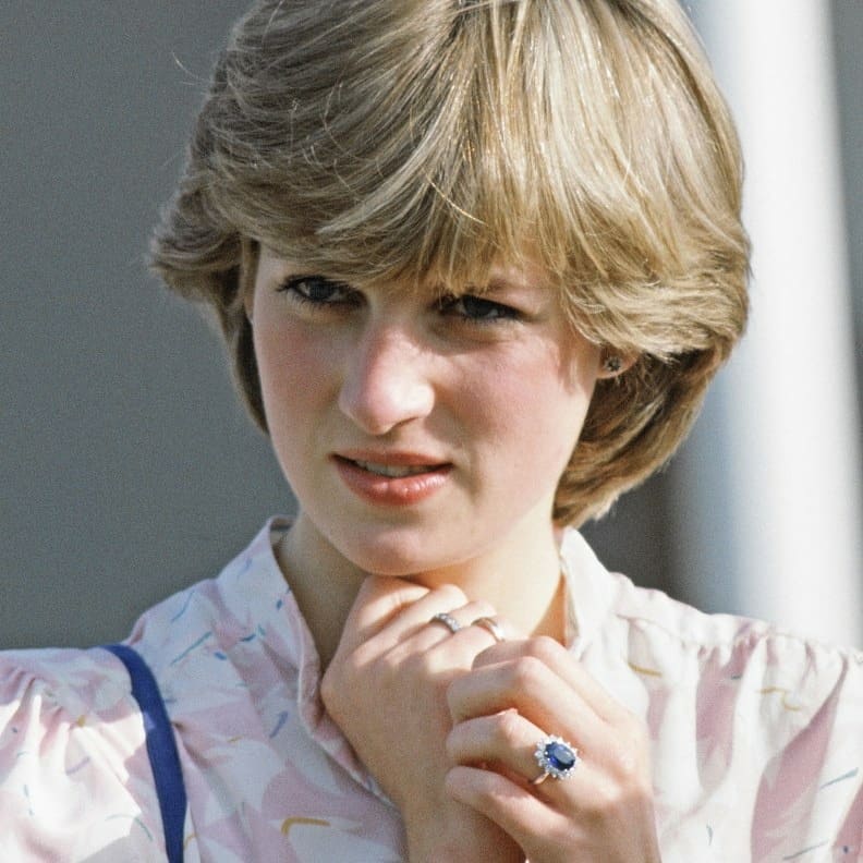 خاتم خطبة الأميرة ديانا Princess Diana