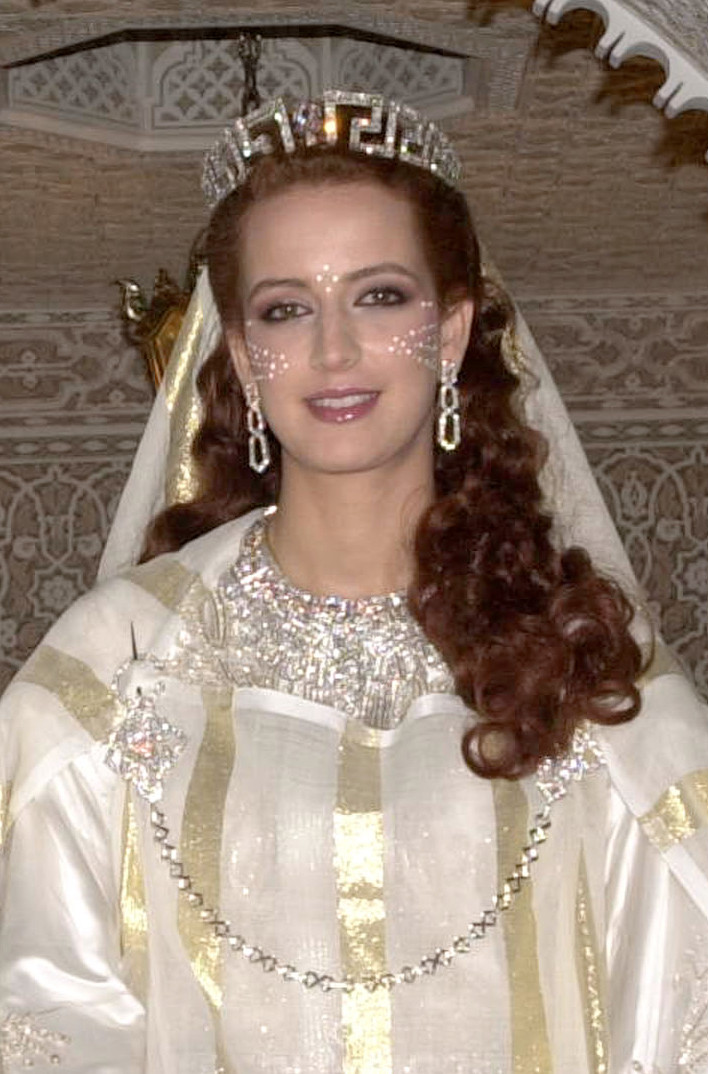 مجوهرات زفاف الأميرة للا سلمى بناني Princess Lalla Salma Bennani Of Morocco