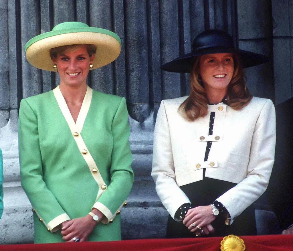 الأميرة ديانا Princess Diana وسارة دوقة يورك Sarah Ferguson Duchess of York