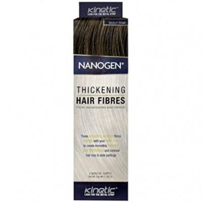 بودرة  NANOGEN THICKENING HAIR FIBERSباللون البني