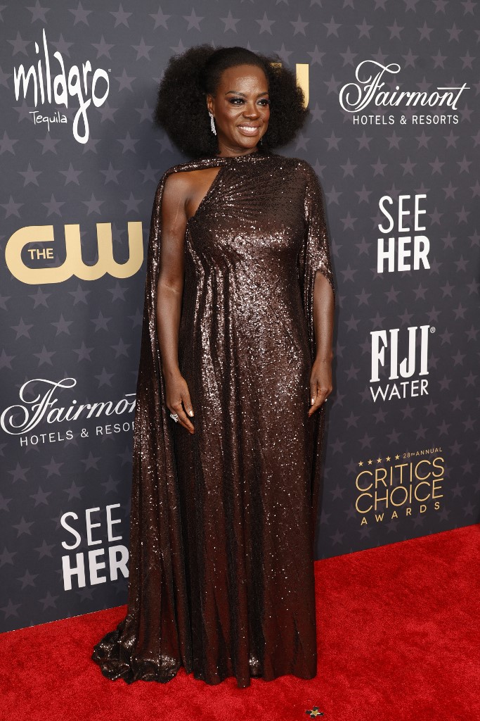 Viola Davis تألقت بفستان من تصميم دار فالنتينو