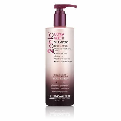 شامبو جيوفاني بالكيراتين Giovanni 2chic Ultra-Sleek  Phyto-Keratin 