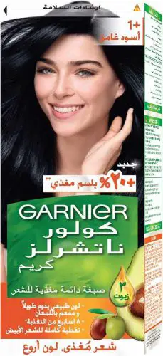 صبغة غارنييه اسود غامق
