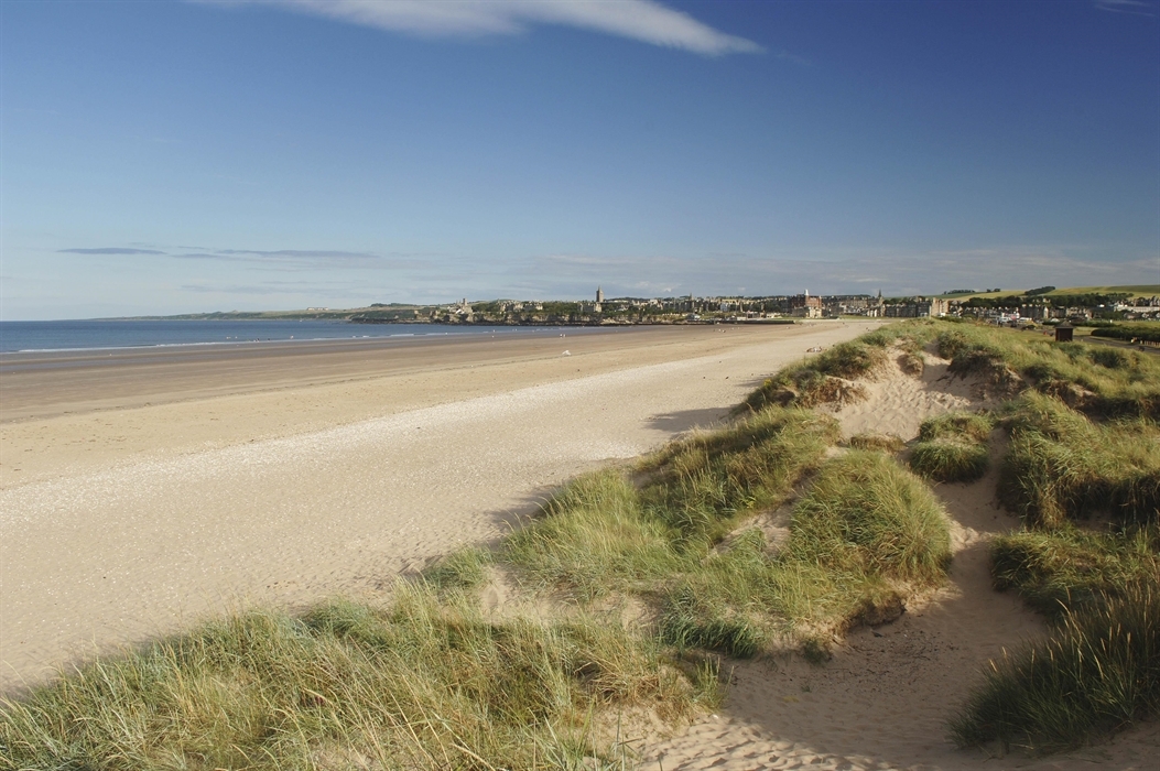 شاطئ ويست ساندز West Sands beach