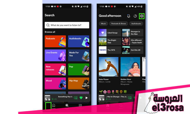 Spotify على Android