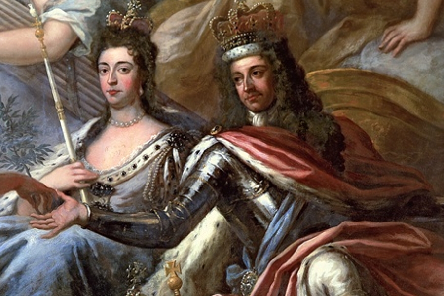 ويليام الثالث William III وماري الثانية Mary II