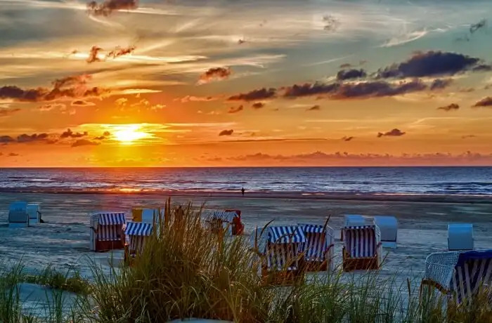 لا بد من مشاهدة الغروب في Frisian Islands