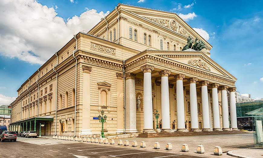 مسرح وأوبرا البولشوي Bolshoi Theatre - موسكو، روسيا