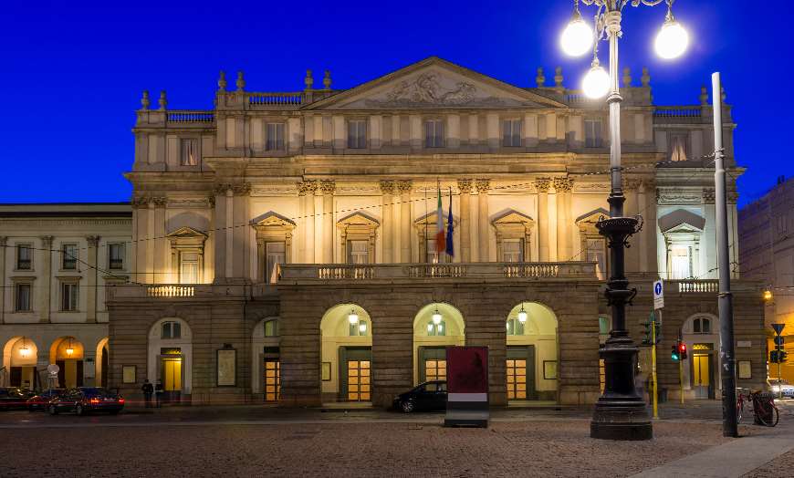 دار الأوبرا لا سكالا La Scala Opera House - ميلان، إيطاليا