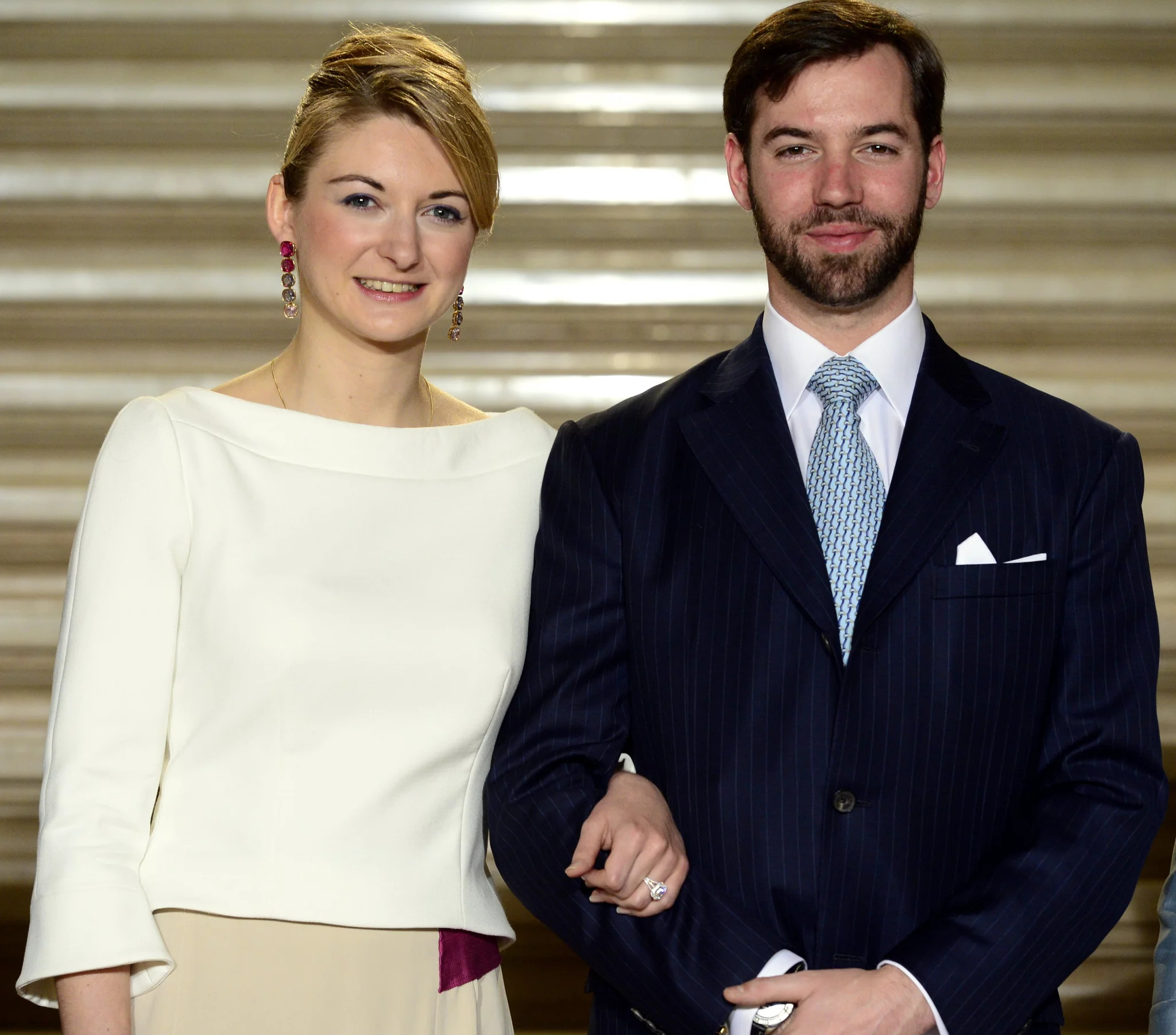 خاتم خطبة الأميرة ستيفاني Hereditary Grand Duchess Stéphanie of Luxembourg