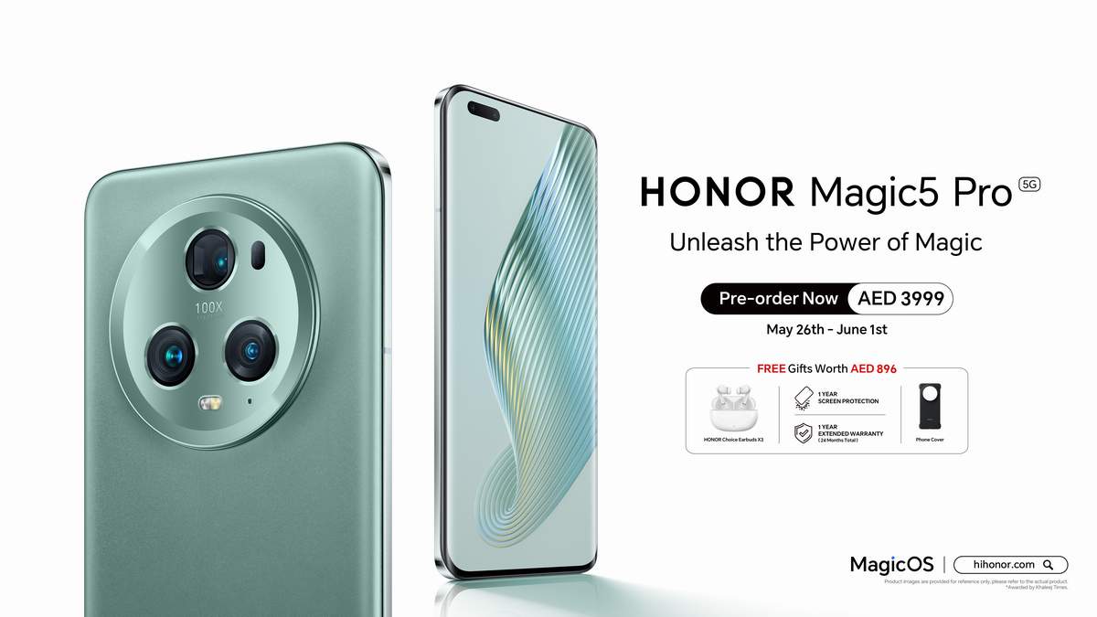 شركة HONOR تُطلق هاتفيّ HONOR Magic5 Pro وHONOR Magic Vs من سلسلة HONOR Magic5 Pro الرائدة