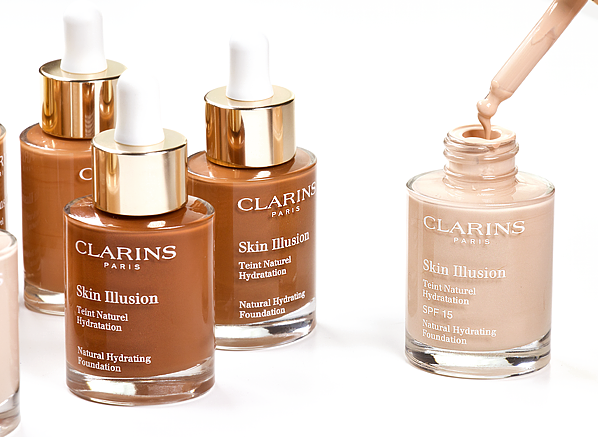 clarins skin illusion foundation