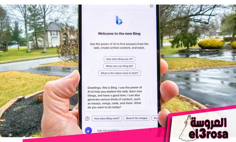 يقوم تطبيق Bing بتشغيل Bing الجديد مع ChatGPT