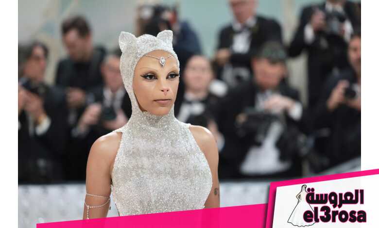 تفاصيل مكياج دوجا كات في الـ Met Gala 2023