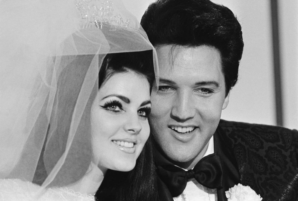 حفل زفاف إلفيس بريسلي Elvis Presley وبريسيلا بريسلي Priscilla Presley