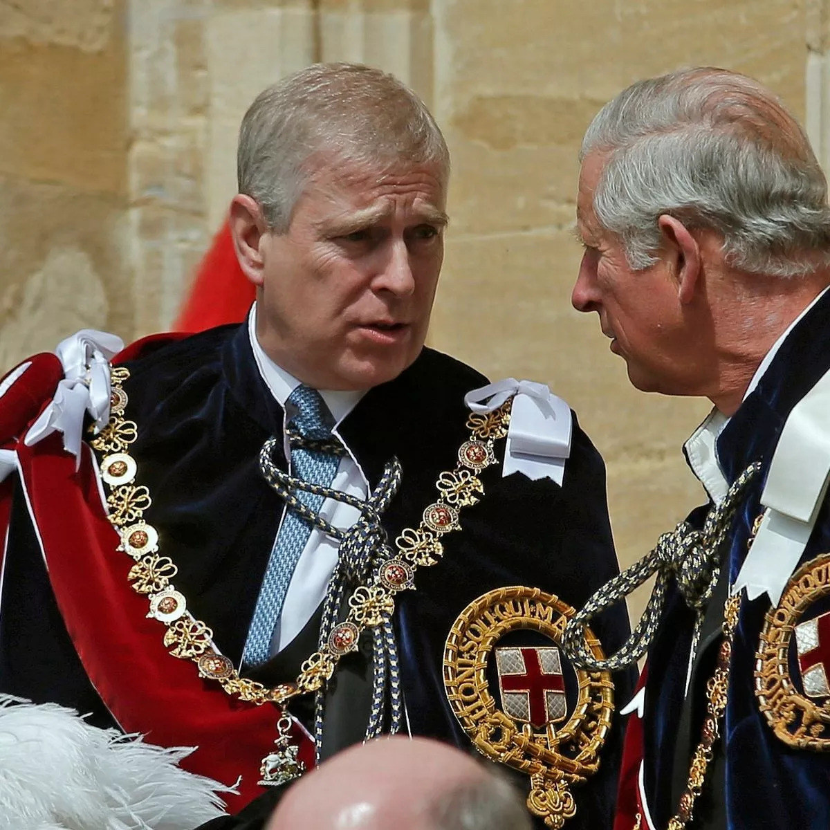 الأمير أندرو Prince Andrew دوق يورك، والذي غاب عن حضور احتفالية Trooping the Colour