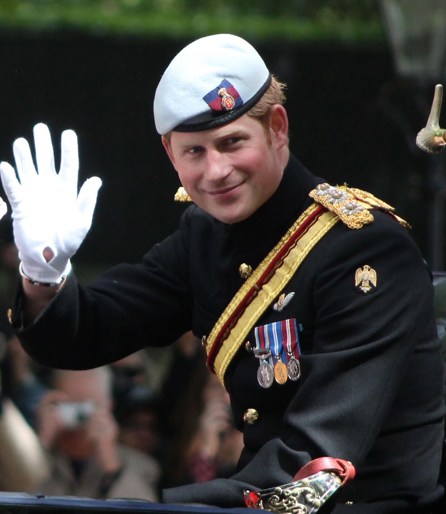 غاب أيضا عن حضور احتفالية Trooping the Colour لهذا العام الأمير هاري Prince Harry 