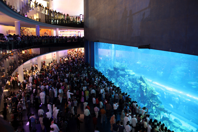 مركز تسوق دبي مول Dubai Mall (3.77 مليون قدم مربع)، دبي