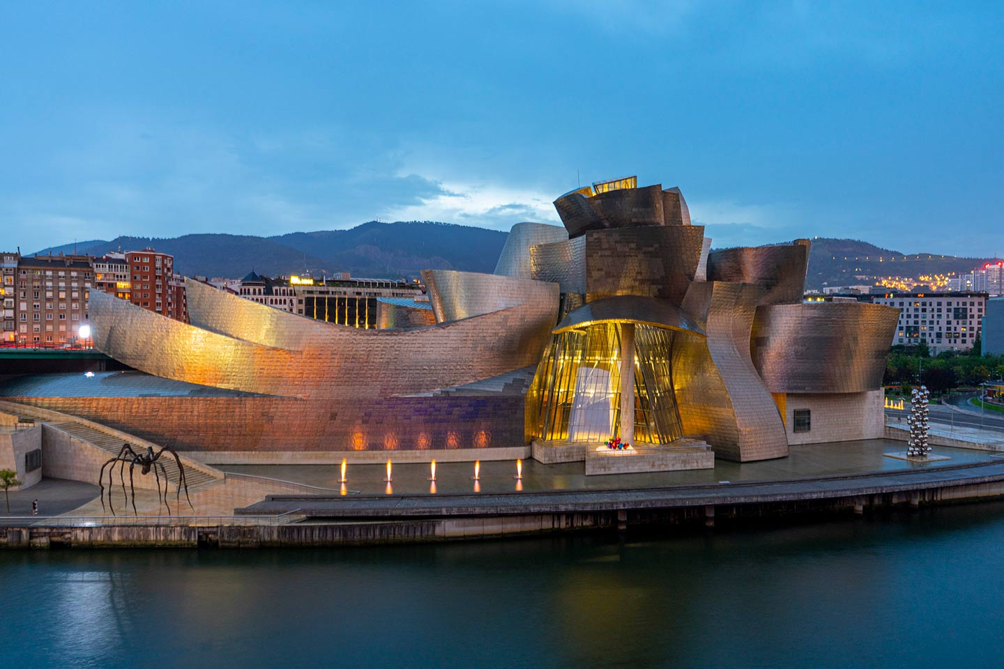 متحف غوغنهايم بلباو Guggenheim Museum Bilbao، بلباو