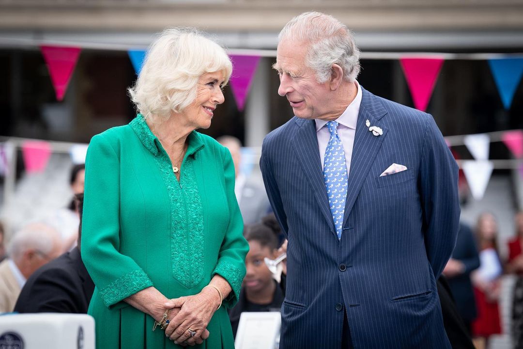 الأمير تشارلز مع زوجته الثانية كاميلا
