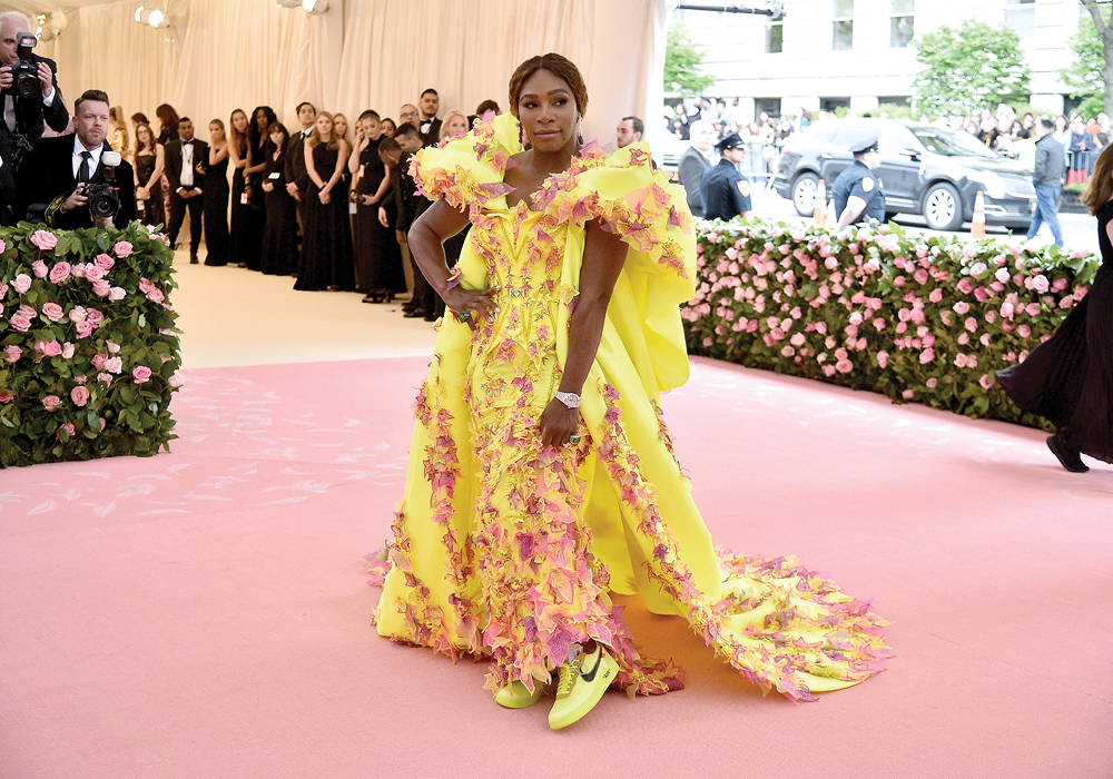 "سيرينا ويليامز" تحضر حفل "ميت غالا" لعام 2019 في مدينة نيويورك. تصوير Theo Wargo/WireImage بواسطة Getty Images.