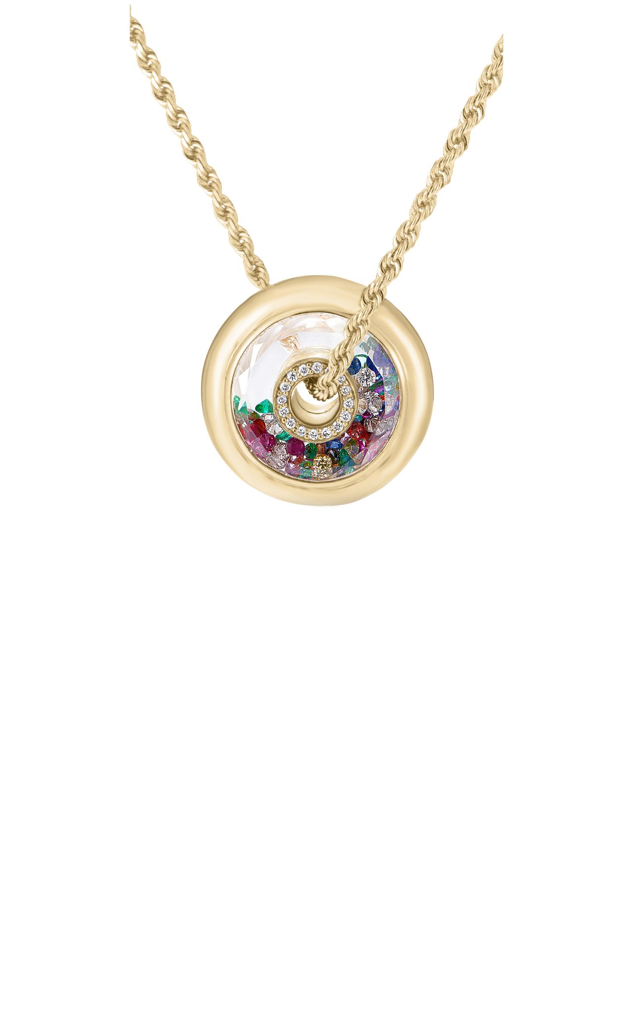 سلسلة Roda 12 Confetti Pendant Necklace من موريتز غليك  Moritz Glik