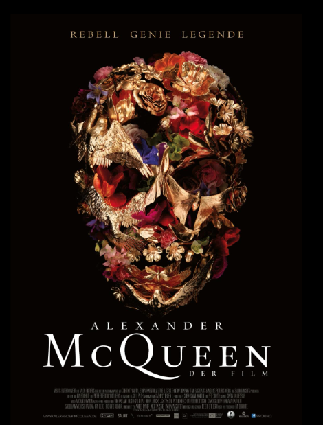 بوستر فيلم McQueen الذي يتحدث عن حياة مصمم الأزياء الراحل Alexander McQueen