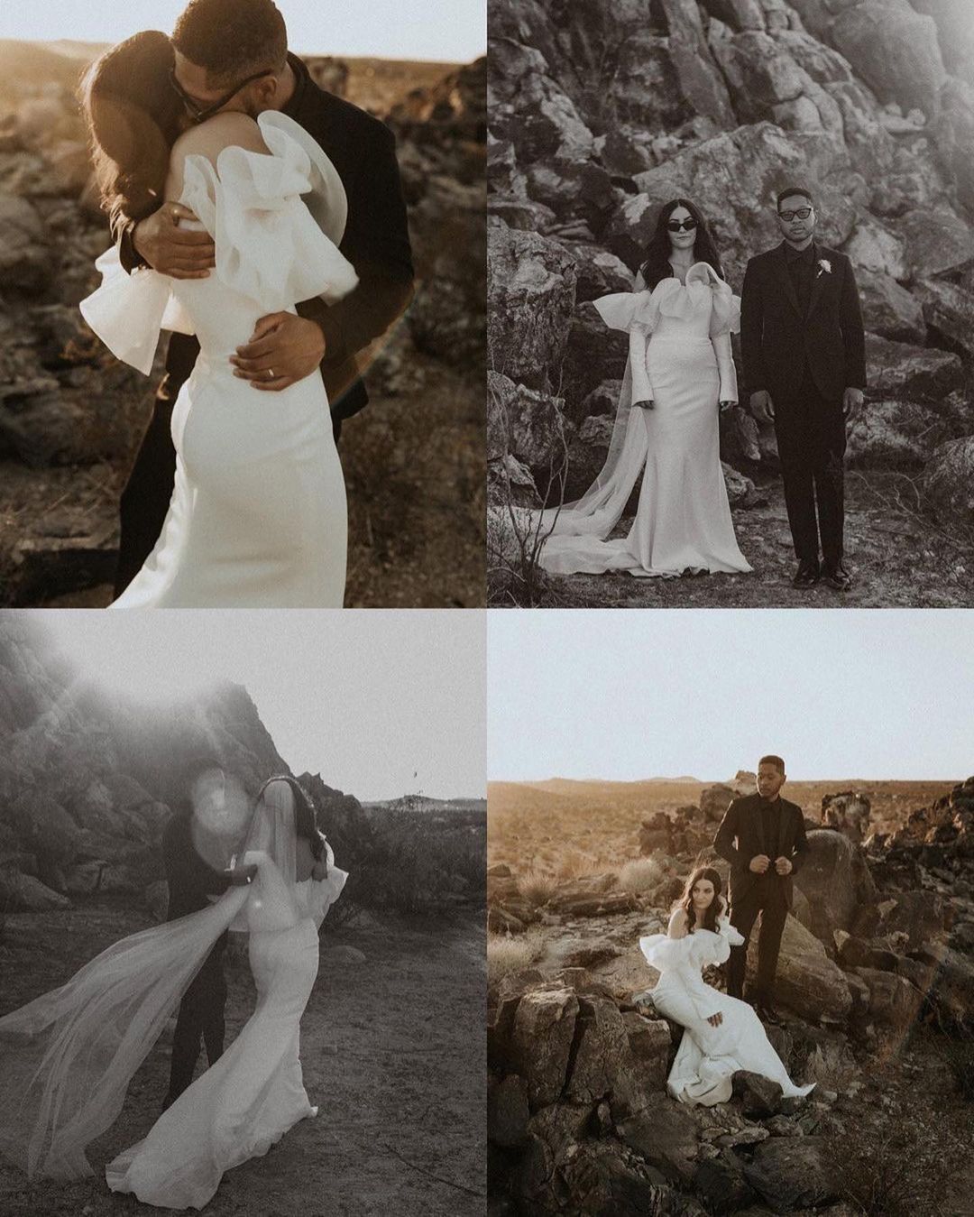 لقطات مميزة من حفل زفاف الصحراء