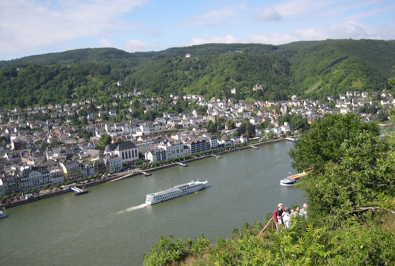 نهر الراين Rhine River، أوروبا