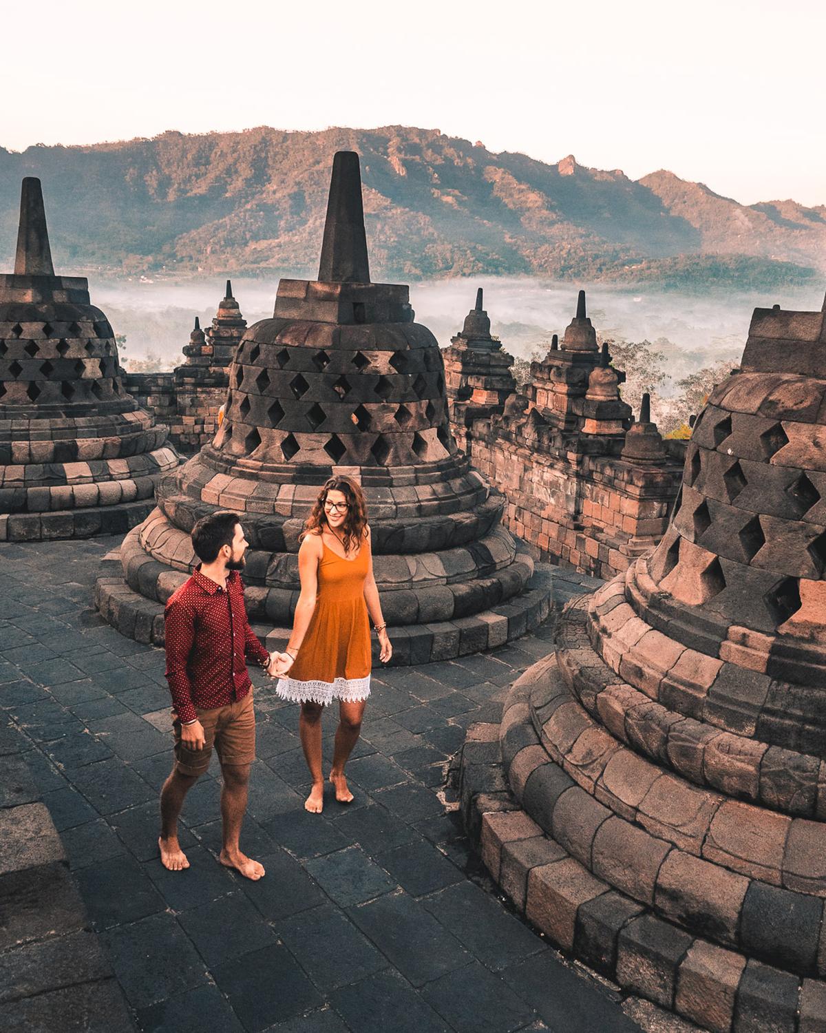 معبد بوروبودور Borobudur، إندونيسيا