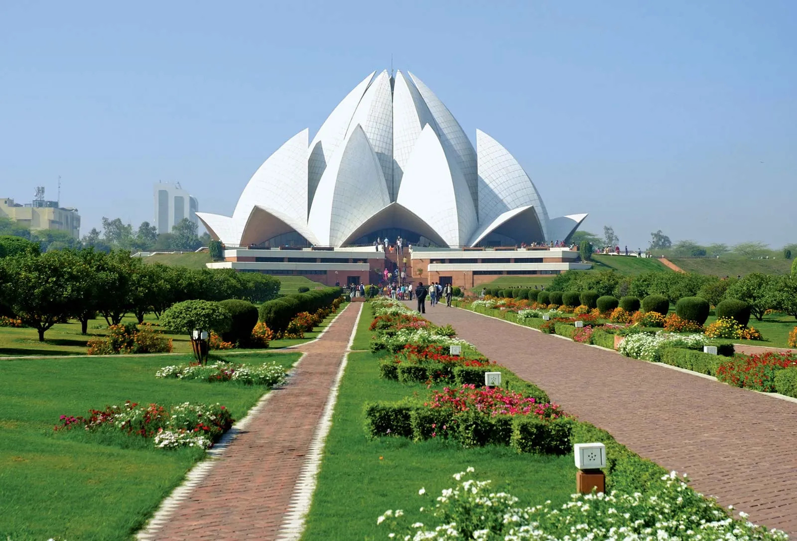 معبد اللوتس Lotus Temple، الهند