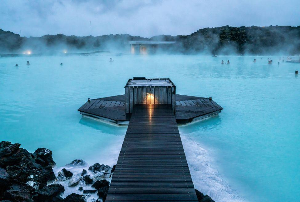 البحيرة الزرقاء Blue Lagoon، أيسلندا