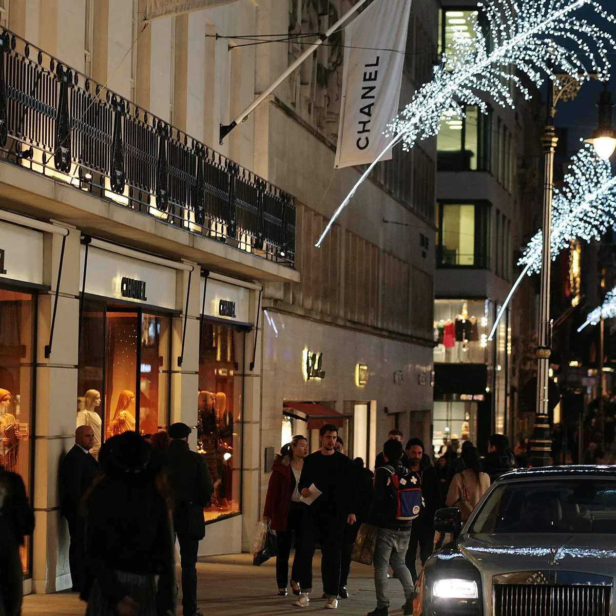 شارع بوند Bond Street، لندن، بريطانيا