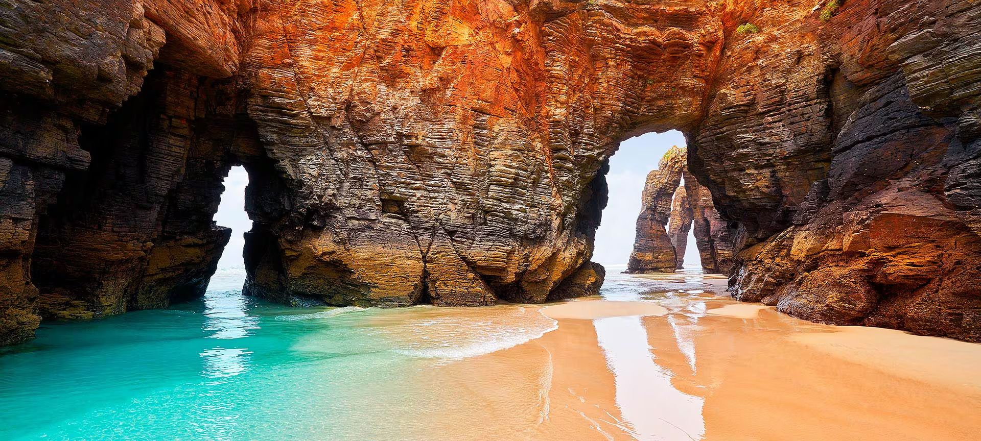 قوس بلايا دي لاس كاتيدراليس Playa de las Catedrales، إسبانيا