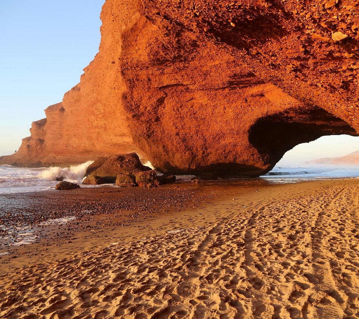 أقواس شاطئ الكزيرة Legzira Beach، المغرب