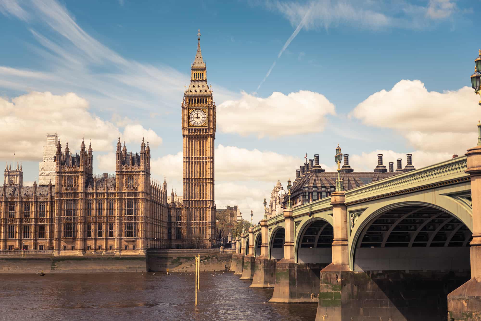 ساعة بج بن Big Ben، بريطانيا