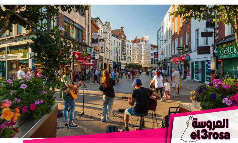 شارع جرافتون Grafton Street، دبلن، إيرلندا