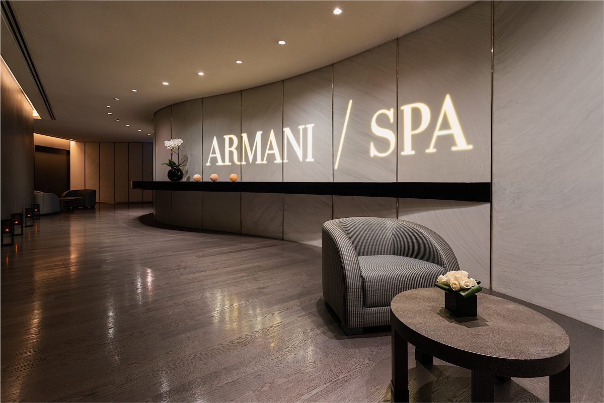 أجواء راقية لعيد الحب في أرماني سبا Armani SPA