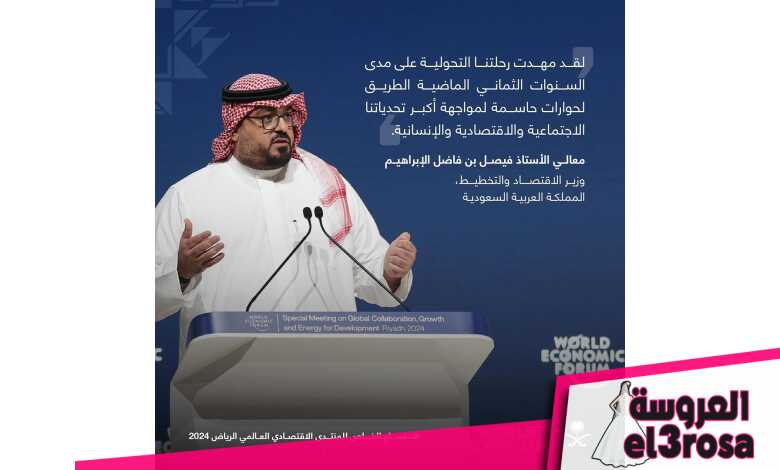 من كلمة وزير الاقتصاد والتخطيط خلال الاجتماع الخاص للمنتدى الاقتصادي العالمي في الرياض