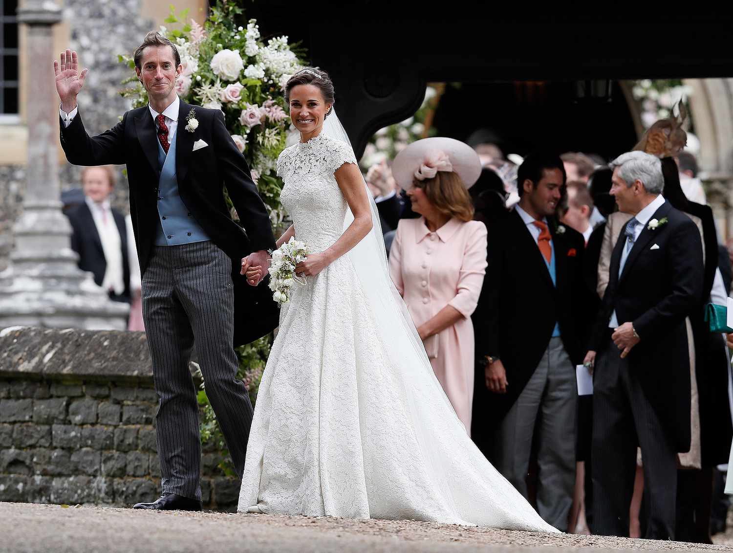 حفل زفاف بيبا ميدلتون Pippa Middleton وجيمس ماثيوز James Matthews – 20 مايو 2017