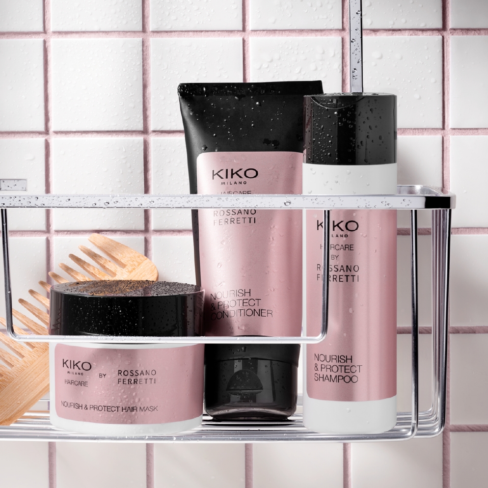  KIKO MILANO تطلق مجموعة جديدة لمنتجات العناية بالشعر من ابتكار روسانو فيريتي