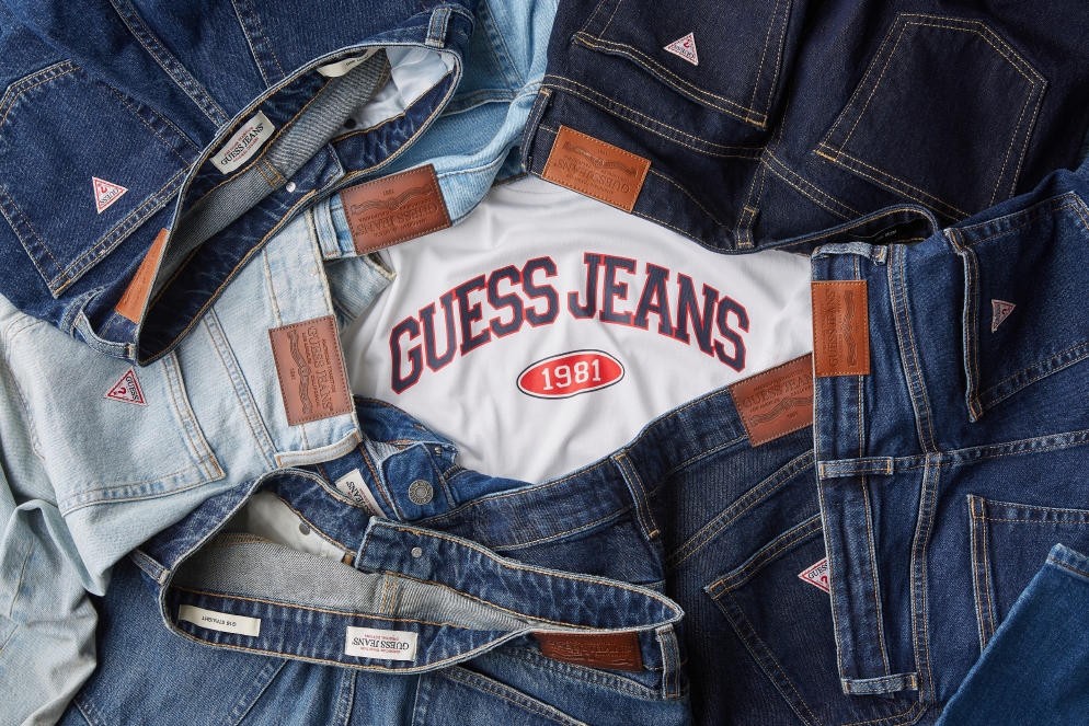  GUESS JEANS فصل جديد في عالم الدنيم