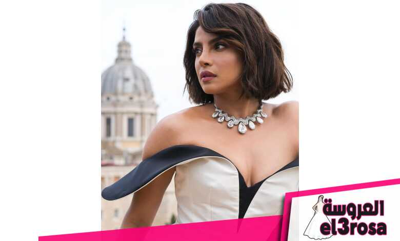 إطلالة Priyanka Chopra بتدرجات المكياج المشرق