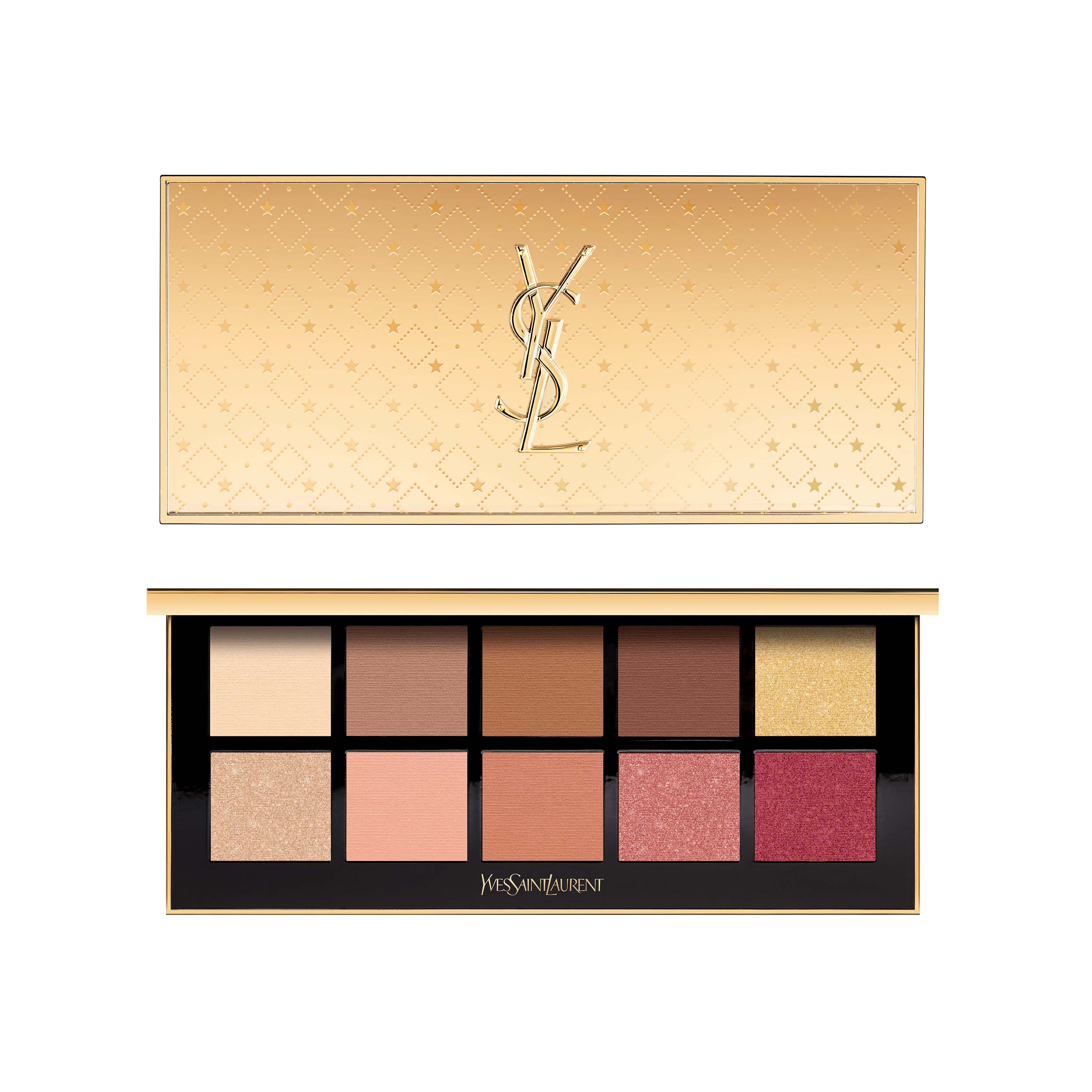 علبة ظلال مبتكرة للصبايا  من علبةYSL COUTURE CLUTCH EYESHADOW PALETTE HOLIDAY EDITION