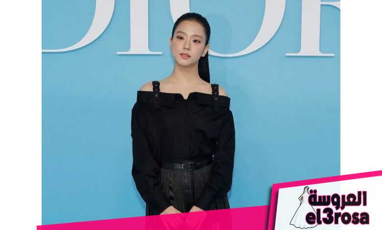 إطلالة الجميلة جيسو في عرض Dior- الصورة من حساب خبير الشعر leeseonyeong على انستغرام