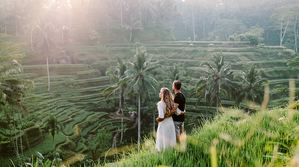 مصاطب الأرز في تيجالالانج Tegalalang Rice Terraces