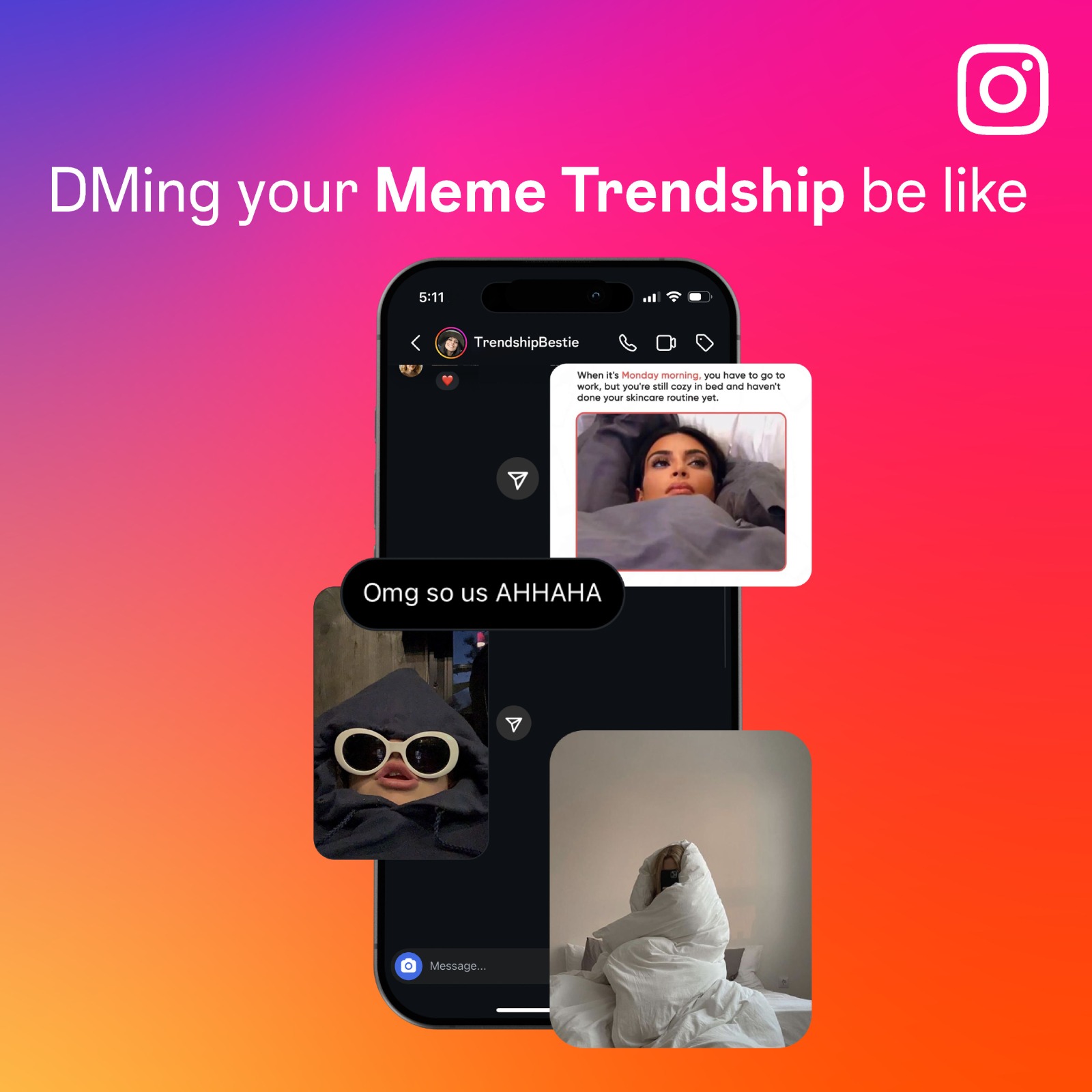 "Trendships" مصطلح جديد تطلقه Instagram احتفاءاً بالعلاقات الاجتماعية العصرية عبر الرسائل المباشرة