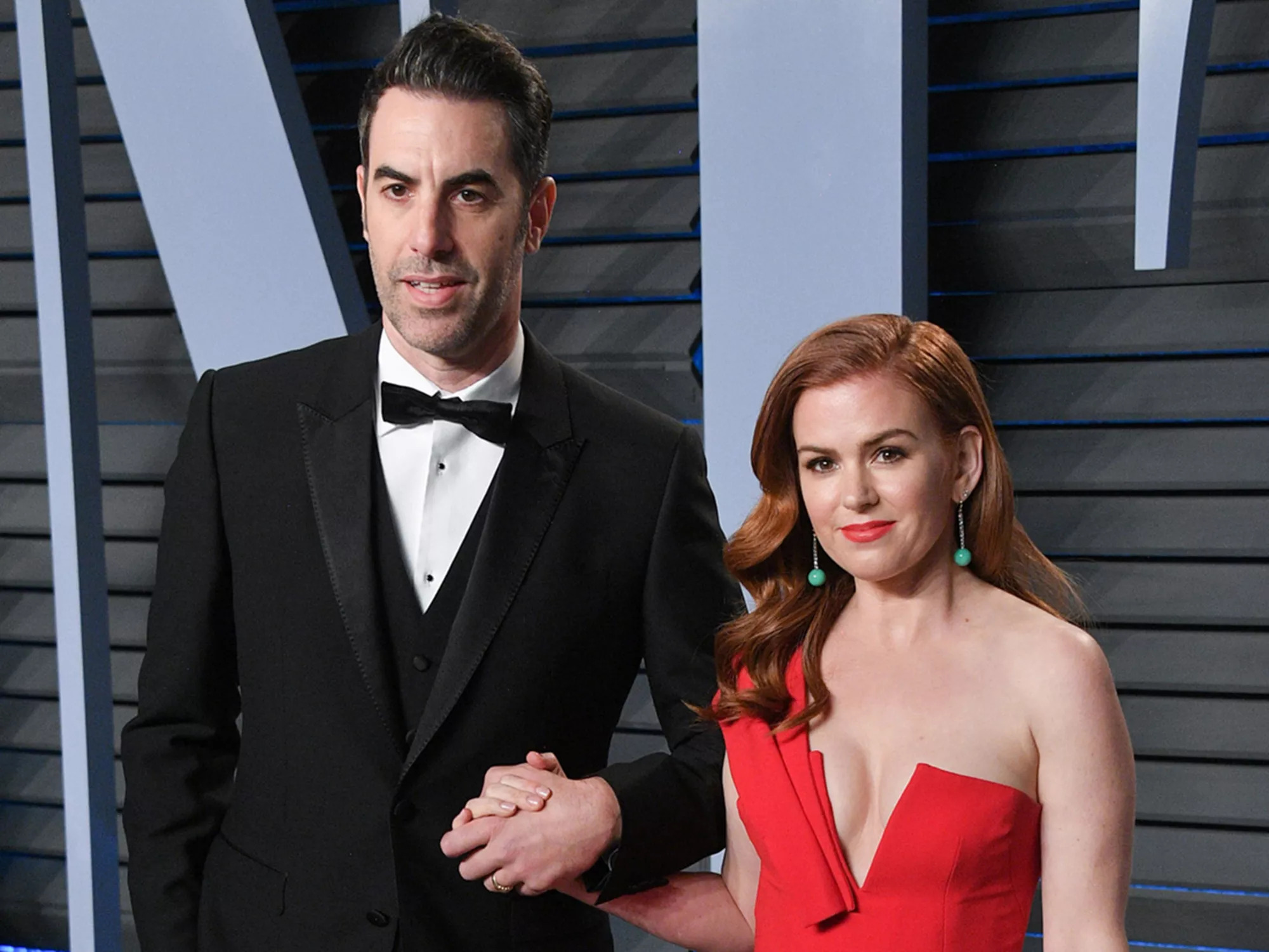 ساشا بارون كوهين Sacha Baron Cohen وإيلا فيشر Isla Fisher