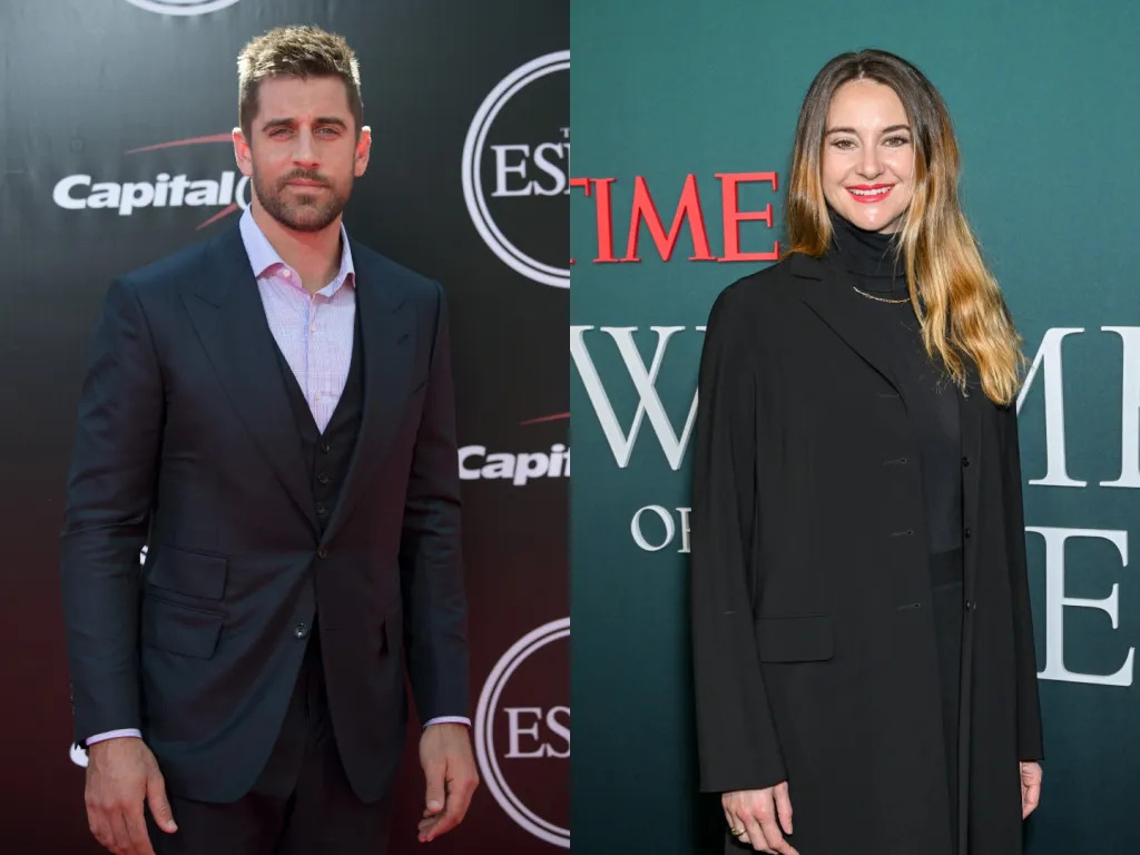 شايلين وودلي Shailene Woodley وآرون رودجرز Aaron Rodgers