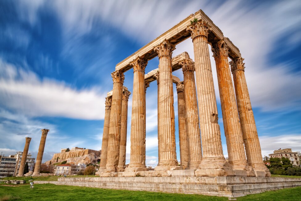 معبد زيوس الأولمبي Temple of Olympian Zeus